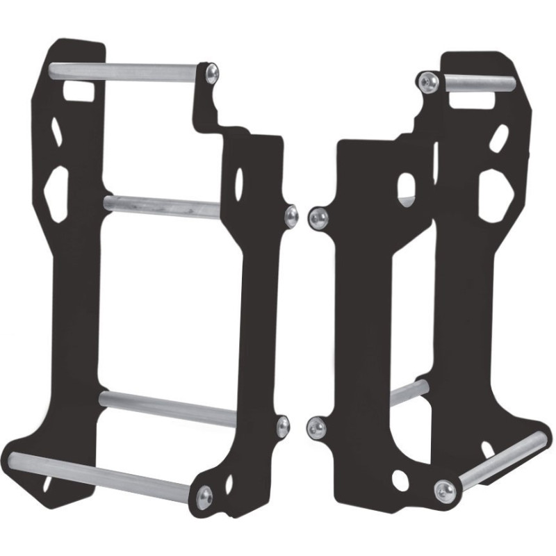 CROSSPRO WYPRZEDAŻ OSŁONA CHŁODNICY ALUMINIOWA MODEL LIGHT: KTM SX/SXF/XC '15, EXCF 250 '12-'16, HUSQVARNA TC/TE/FC '14-'16 KOLO