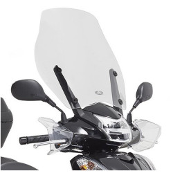 KAPPA SZYBA HONDA SH MODE 125 (13-17) 43 X 46 CM PRZEZROCZYSTA - POTRZEBNE MOCOWANIE A1125AK