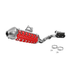 POLISPORT OSŁONA TŁUMIKA UNIWERSALNA ARMADILLO EXTREM SILENCER GUARD KOLOR CZERWONY