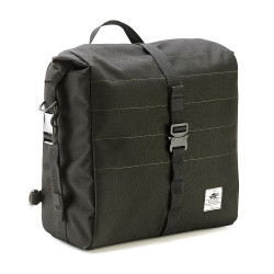 KAPPA 2025/04 TORBA BOCZNA / SAKWA 13L (CAFE RACER RAMBLER) (WYS. 29 X SZER. 29 X GŁ. 16CM) KOLOR CZARNY