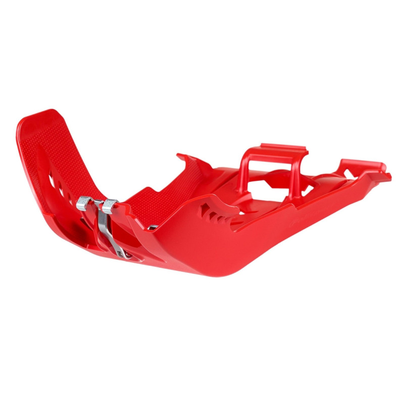 POLISPORT OSŁONA SILNIKA FORTRESS SKID PLATE BETA 250/300 RR 2T '20-'24  RR X-PRO 200/250/300 2T '25 KOLOR CZERWONY