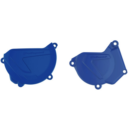 POLISPORT ZESTAW OSŁONA POKRYWY (DEKLA) ALTERNATORA ORAZ OSŁONA POKRYWY SPRZĘGŁA YAMAHA YZ 250 '05-'25 (8464500003+8463700003) K