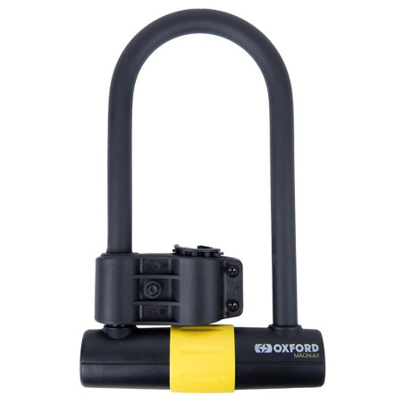 OXFORD ZABEZPIECZENIE ANTYKRADZIEŻOWE KŁÓDKA MAGNUM U-LOCK Z UCHWYTEM (177x270mm)