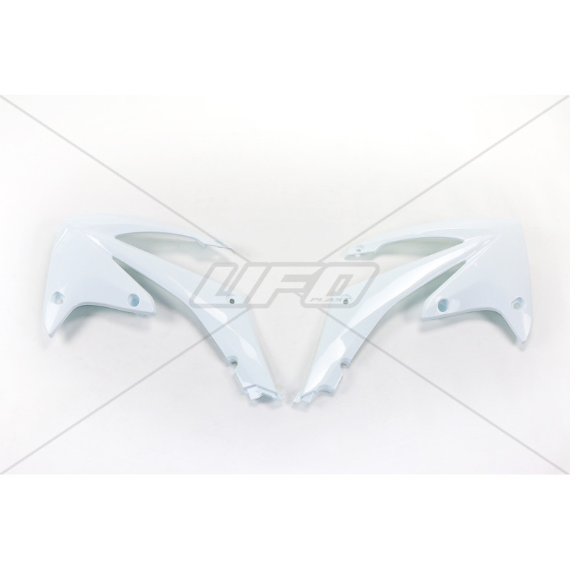 UFO OSŁONY CHŁODNICY HONDA CRF 450R '09-'12, CRF 250R '10-'13 KOLOR BIAŁY