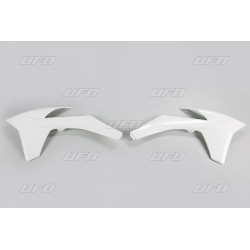 UFO OSŁONY CHŁODNICY KTM SX/SXF '11-'12, EXC '12-'13 KOLOR BIAŁY