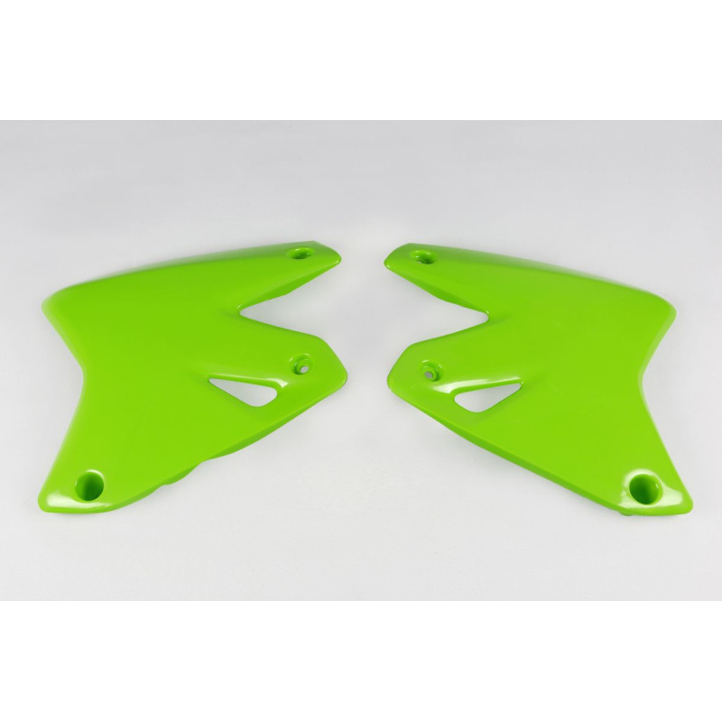 UFO OSŁONY CHŁODNICY KAWASAKI KLX 400R '03-'25, KOLOR ZIELONY