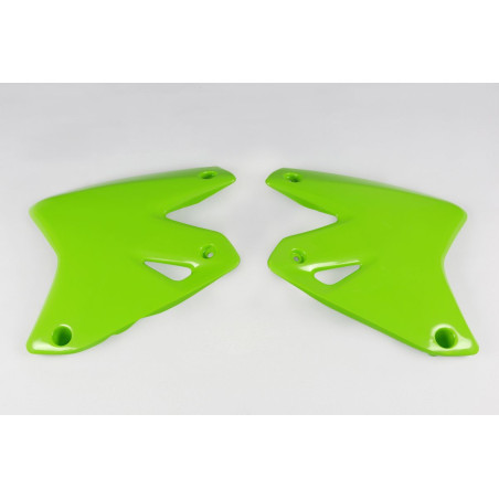 UFO OSŁONY CHŁODNICY KAWASAKI KLX 400R '03-'25, KOLOR ZIELONY
