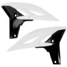 UFO OSŁONY CHŁODNICY YAMAHA YZF 250 '10-'12 KOLOR BIAŁY/CZARNY - WYPRZEDAŻ