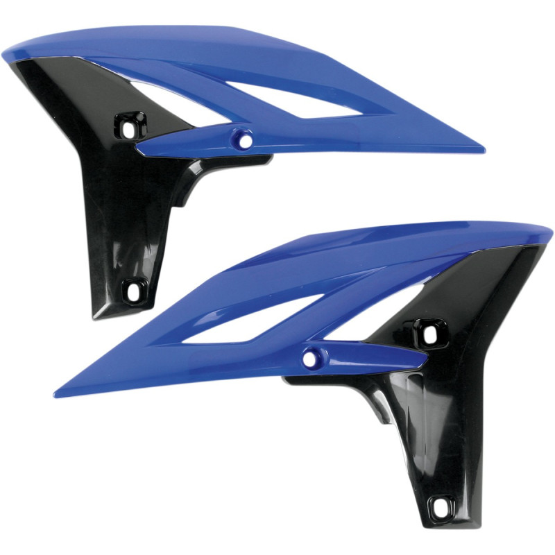UFO OSŁONY CHŁODNICY YAMAHA YZF 250 '10-'12 KOLOR NIEBIESKI/CZARNY - WYPRZEDAŻ