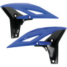 UFO OSŁONY CHŁODNICY YAMAHA YZF 250 '10-'12 KOLOR NIEBIESKI/CZARNY - WYPRZEDAŻ