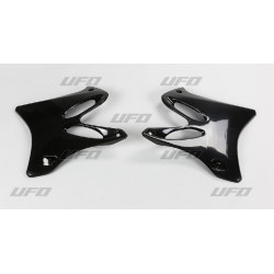 UFO OSŁONY CHŁODNICY YAMAHA YZ 125/250 '02-'13 KOLOR CZARNY - WYPRZEDAŻ