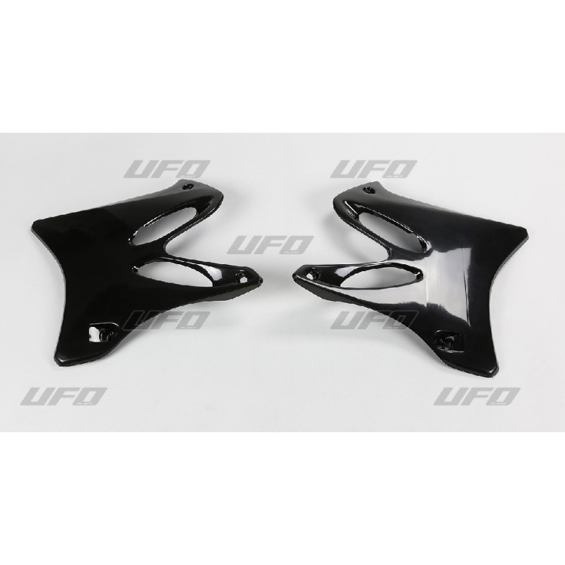 UFO OSŁONY CHŁODNICY YAMAHA YZ 125/250 '02-'13 KOLOR CZARNY - WYPRZEDAŻ
