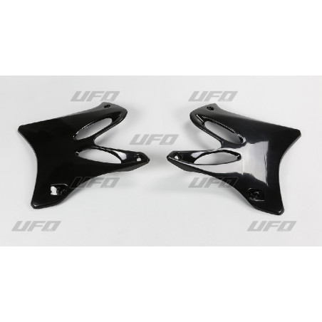 UFO OSŁONY CHŁODNICY YAMAHA YZ 125/250 '02-'13 KOLOR CZARNY - WYPRZEDAŻ