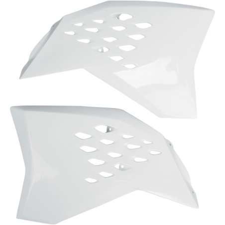 UFO OSŁONY CHŁODNICY KTM SX-SXF-EXC '09-'10 KOLOR BIAŁY KTM   KT03095047 - WYCOFANE Z OFERTY - WYPRZEDAŻ