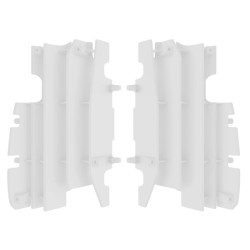 POLISPORT OSŁONY CHŁODNICY (KRATKI - KOMPLET) HONDA CR 125/250 '05-'07 KOLOR BIAŁY