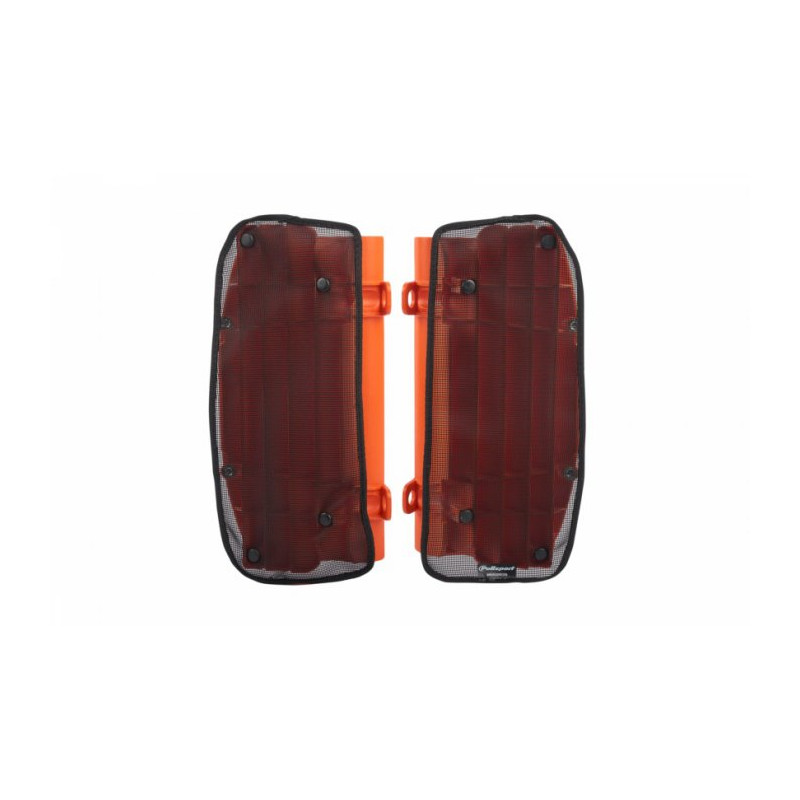 POLISPORT SIATKA OCHRONNA CHŁODNICY YAMAHA YZF250/450 14-17 WRF250/450 16-19 KOLOR CZARNY
