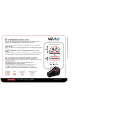 BIKETEC PROMOCJA POKROWIEC WODOODPORNY AQUATEC NA JEDEN ROWER KOLOR CZARNY/SZARY ROZMIAR UNIWERSALNY