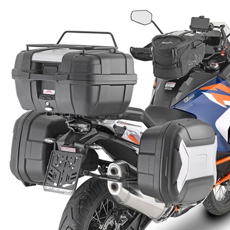 KAPPA STELAŻ KUFRÓW BOCZNYCH MONOKEY KTM 1290 SUPER ADVENTURE R 21 - RÓWNIEŻ POD KUFRY RETRO-FIT KVE K'VENTURE ALU ORAZ KMS K'MI