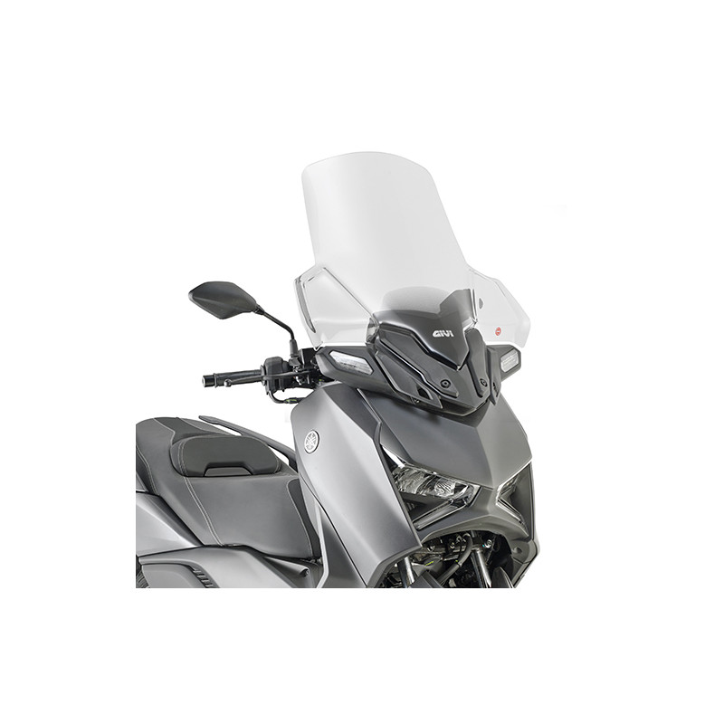 GIVI 2024 SZYBA PRZEZROCZYSTA 73 x 62 cm (H x W) - YAMAHA X-MAX 125 / 300 (23)