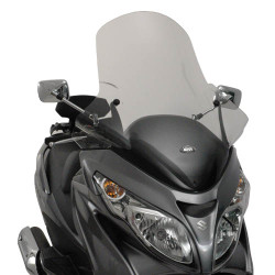 GIVI SZYBA PRZEŹROCZYSTA 84 x 68 cm (H x L) - SUZUKI Burgman 400 K7-K8-K9-L0-L1-L2-L3-L4-L5-L6 (06   16) - POTRZEBNY D266KIT