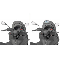 GIVI POPRZECZKA DO MONTAŻU GPS / SMARTPHONE - PIAGIO MP3 310 (25)
