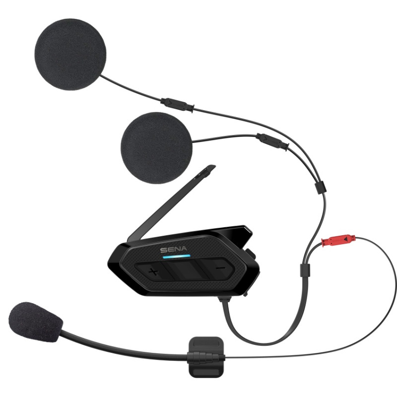 SENA INTERKOM MOTOCYKLOWY SPIDER RT1 MESH 2.0 DO 2000M ( MAX 8000M ) Z GŁOŚNIKAMI HD SPEAKERS I UNIWERSALNYM ZESTAWEM MIKROFONÓW