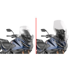 GIVI SZYBA PRZEZROCZYSTA 60 x 49 cm (H x L) - HONDA NT 1100 (25)