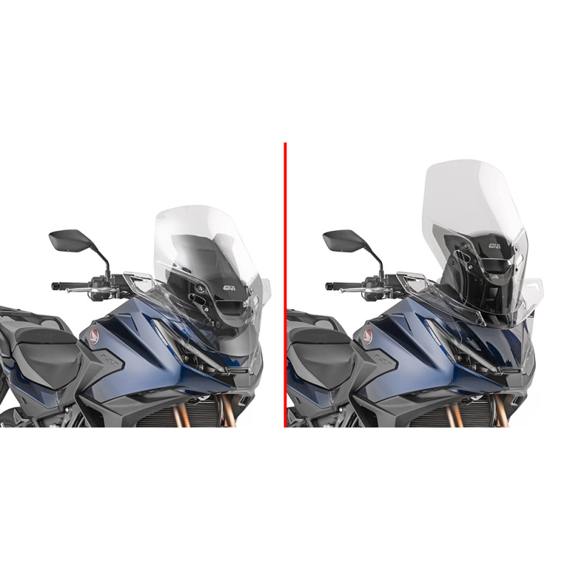 GIVI SZYBA PRZEZROCZYSTA 60 x 49 cm (H x L) - HONDA NT 1100 (25)