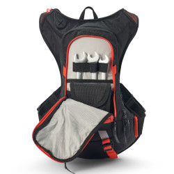 USWE CAMEL BAG RAW 8 KOLOR CZARNY/POMARAŃCZOWY MOTO/ROWER POJEMNOŚĆ 3 LITRY PŁYN (8L PLECAK + 3L PŁYN) - ZASTĄPIONY 5208090038