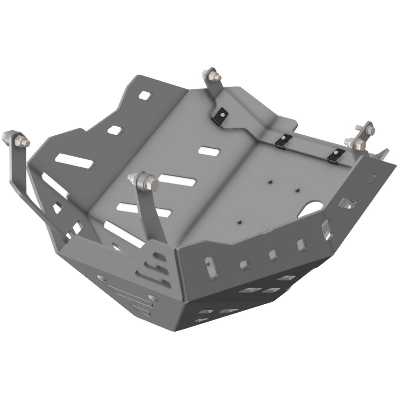 CROSSPRO OSŁONA POD SILNIK ALUMINIOWA HONDA XL 750 TRANSALP '23-'25 KOLOR CZARNY