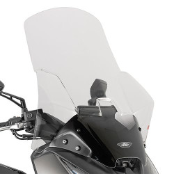 KAPPA 2025/07 SZYBA KYMCO DOWNTOWN 350 GT '24-'25 PRZEZROCZYSTA (78,5 X 59 CM) - POTRZEBNE MOCOWANIE D6126KIT