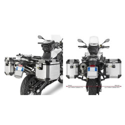 KAPPA STELAŻ KUFRÓW BOCZNYCH MONOKEY CAM SIDE BMW F 650 GS / F 800 GS (08-17), F 700 GS (13-17) - POD KUFRY KFR K'FORCE ORAZ KVG