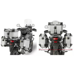 KAPPA STELAŻ KUFRÓW BOCZNYCH MONOKEY CAM SIDE SUZUKI DL 650 V-Strom (17-23) - POD KUFRY KFR K'FORCE ORAZ KVG K'VOYAGER ALU