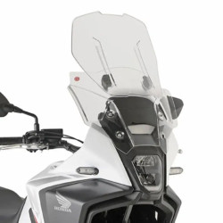 KAPPA SZYBA HONDA NX 500 '24-, (MAX 53,5 X 45 CM) REGULOWANA AIRFLOW (12 CM ZAKRES REGULACJI) PRZEZROCZYSTA