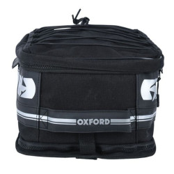 OXFORD TORBA NA TYLNE SIEDZENIE MOTOCYKLA F1 TAIL PACK SMALL 18L Z ZAMKIEM, KOLOR CZARNY (ZASTĘPUJE OL436)