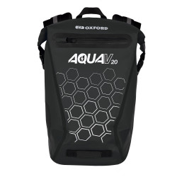 OXFORD PROMOCJA PLECAK WODOODPORNY MODEL AQUA V-20 POJEMNOŚĆ 20L KOLOR CZARNY (STARY KOD: OL995)