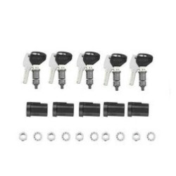 KAPPA ZAMEK DO KUFRÓW KGR33, KGR46, K49, K46, K47, K35 ORAZ ALUMINIOWYCH KVG, KFR, KVE, KMS SECURITY LOCK ( 5 SZT )