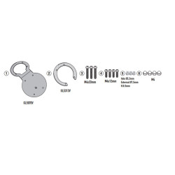 KAPPA 2025/04 MOCOWANIE TANKLOCK ROYAL ENFIELD HIMALAYAN 450 '24-, (NIE PASUJE DO RA311, RA311R, RA311R2)