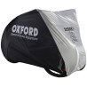 OXFORD AQUATEX ROWEROWY POKROWIEC WODOODPORNY NA TRZY ROWERY KOLOR SZARY/CZARNY