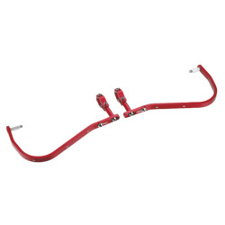 ACCEL OSŁONY RĄK (HANDBARY) Z MOCOWANIEM ALUMINIOWYM ENDURO 22MM KOLOR CZERWONY (BEZ PLASTIKOWEJ OSŁONY SD02)