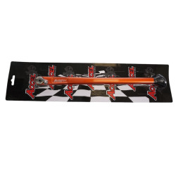 ACCEL STOPKA BOCZNA SUPERMOTO KTM EXC / EXC-F / XC / XC-W / XC-F '08-'15, HUSQVARNA FE / FX / TE '09-'16 KOLOR POMARAŃCZOWY