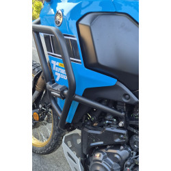 CROSSPRO GMOLE ALUMINIOWE OSŁONY SILNIKA I CHŁODNIC YAMAHA XTZ 690 TENERE 700 '25, RALLY EDITION '25- KOLOR CZARNY (PASUJĄ DO OR