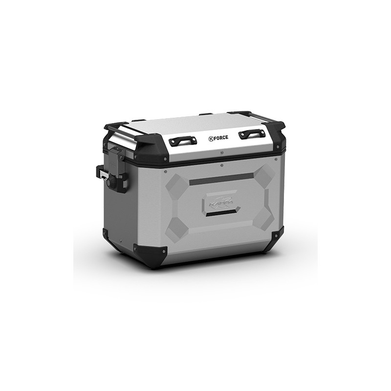 KAPPA KUFRY BOCZNE 37L PRAWY I 48L LEWY MONOKEY CAM SIDE KFR48A KFR37A K'FORCE ALUMINIOWE (PARA   2 SZT) - WYPRZEDAŻ - ZASTĄPION