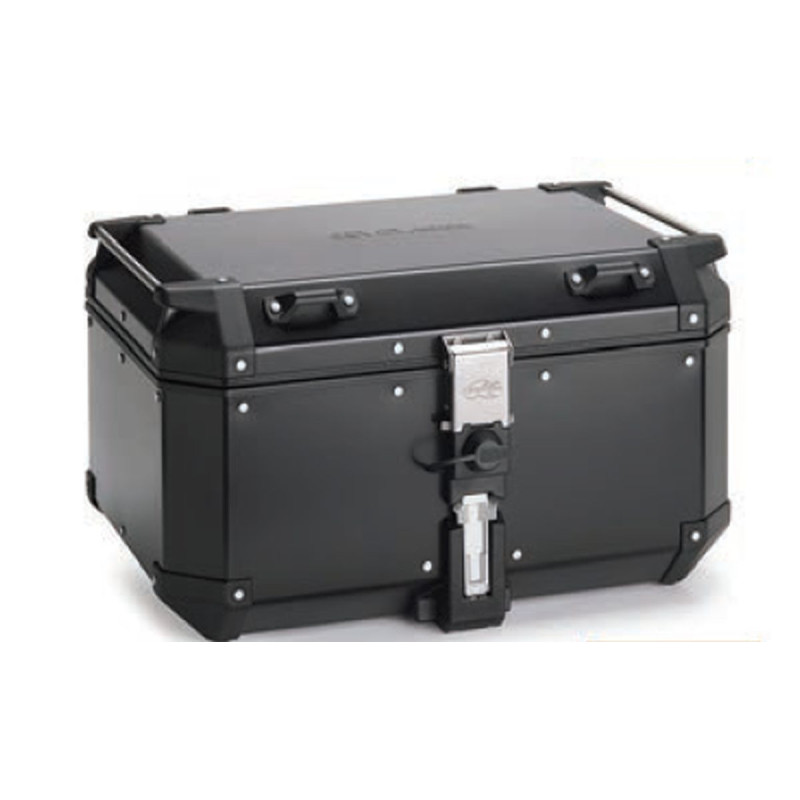 KAPPA 2025/05 KUFER CENTRALNY 58L MONOKEY KVG580B K'VOYAGER ALUMINIOWY KOLOR CZARNY ANODOWANY BLACK LINE