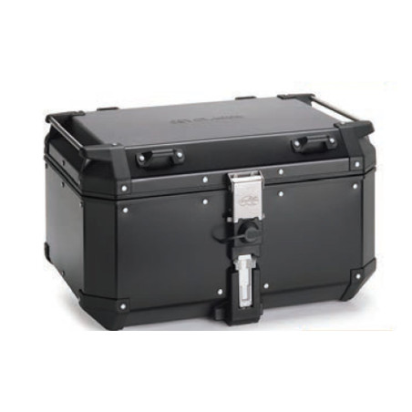 KAPPA 2025/05 KUFER CENTRALNY 58L MONOKEY KVG580B K'VOYAGER ALUMINIOWY KOLOR CZARNY ANODOWANY BLACK LINE