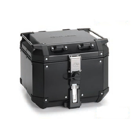 KAPPA 2025/05 KUFER CENTRALNY 42L MONOKEY KVG420B K'VOYAGER ALUMINIOWY KOLOR CZARNY ANODOWANY BLACK LINE