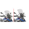KAPPA SZYBA BMW R 1300 GS '24-'25 (65 X 54 CM) PRZEZROCZYSTA ( DO MODELI BEZ RADARU)