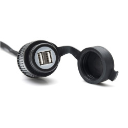 Podwójne wodoodporne gniazdo USB SW-MOTECH
