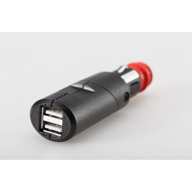 Podwójny adapter USB do gniazd zapalniczki i gniazd DIN SW-MOTECH