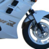 Przedłużenie błotnika Pyramid Matowy czarny Honda VFR 750 F 1989-1990